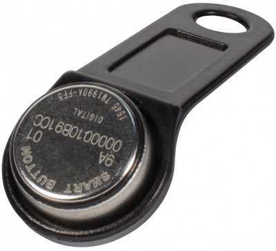 DS 1990A-F5 (черный) ключ Touch Memory Ключи ТМ, карты, брелоки фото, изображение