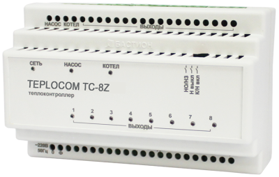 Теплоконтроллер TEPLOCOM TC-8Z Теплоконтроллеры фото, изображение